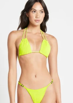 Andy Triangle Top in Sunny Lime