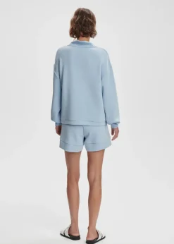 Atrium High Rise Shorts in Cashmere Blue