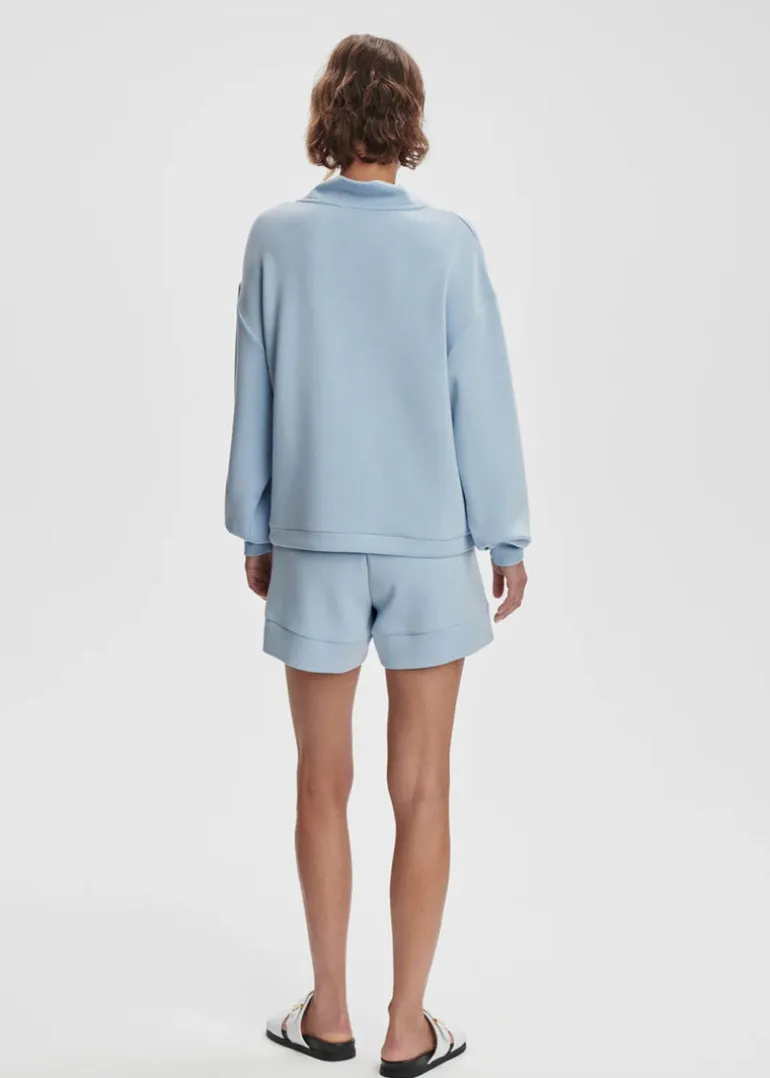 Atrium High Rise Shorts in Cashmere Blue