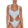 Augusta Scrunch Swimsuit in Baby Blue