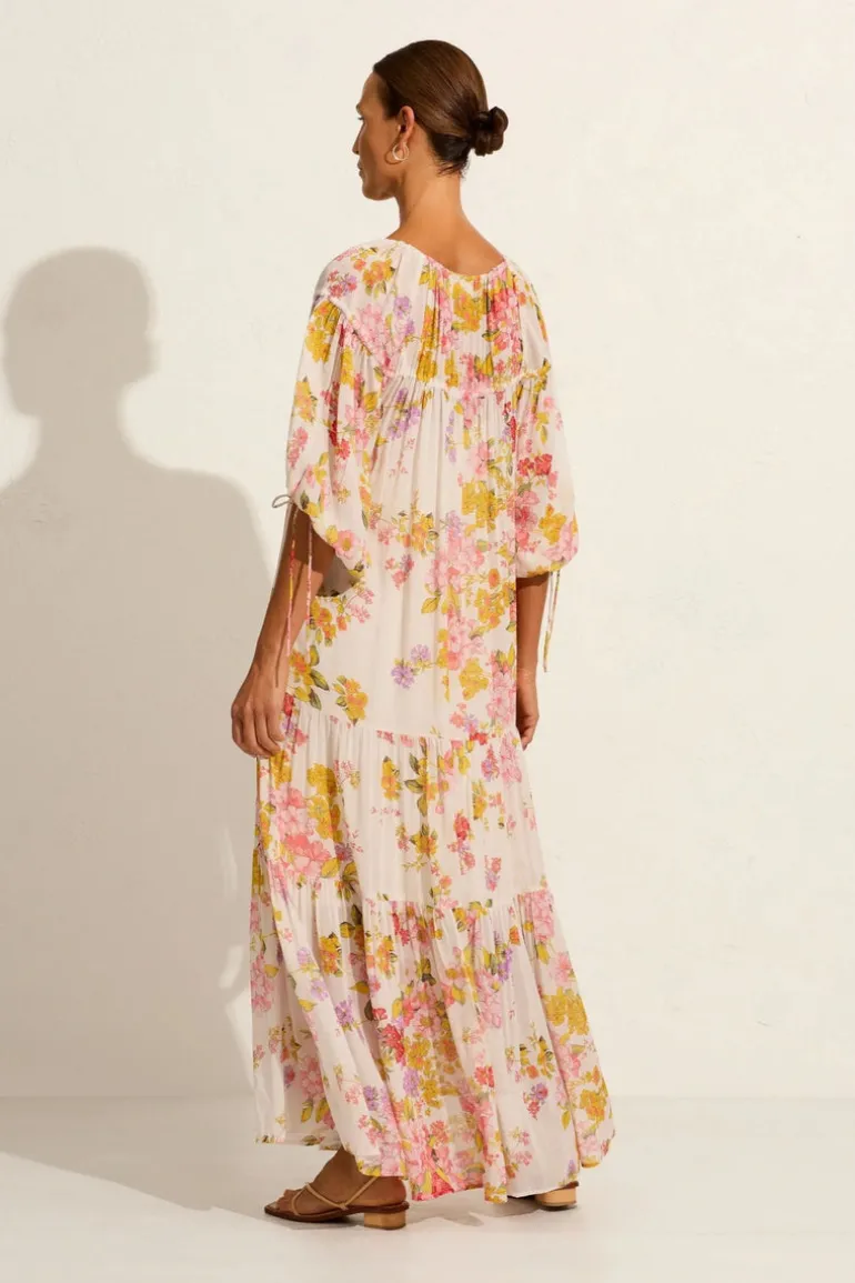 Autum Maxi Dress in Cream