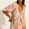 Autum Mini Dress in Cream
