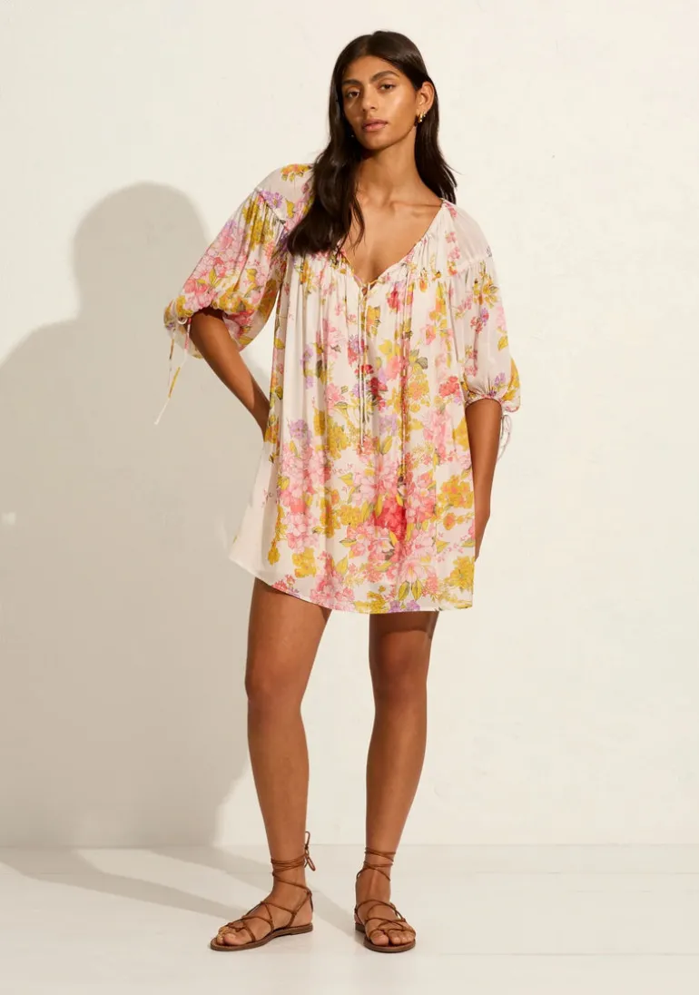 Autum Mini Dress in Cream