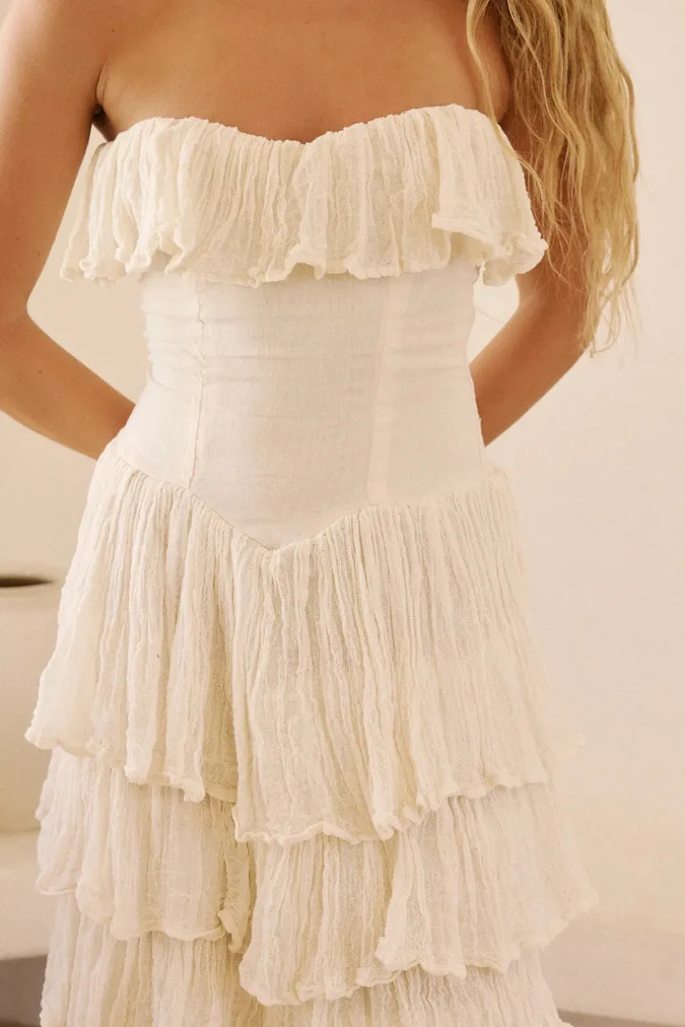 Bandeau Maxi Dress Te Amo