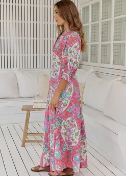Baptiste Print Delmar Maxi Dress