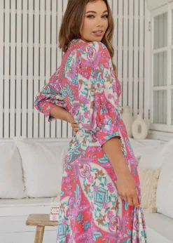 Baptiste Print Delmar Maxi Dress