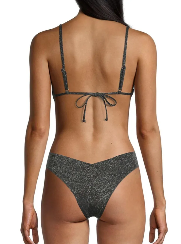 Black Delilah Glitter Bikini Bottom