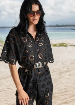 Broderie Anglaise Shirt Mira