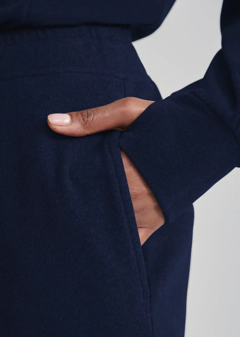 Brushed Rib Slim Cuff Pant 25
