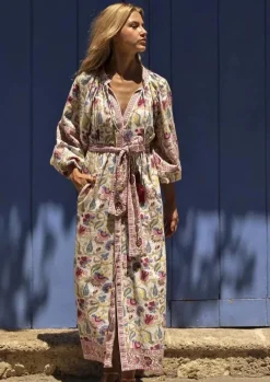 Button Down Maxi Dress Adriana