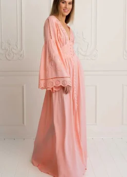 Cannes Maxi Embroidered Gown