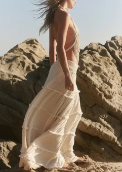 Circle Maxi Skirt