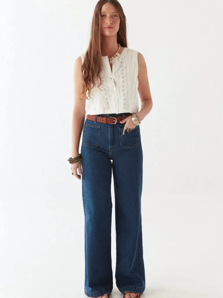Cotton Embroidered Blouse Francesca