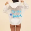 Crochet Beach Hoodie