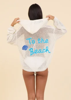 Crochet Beach Hoodie