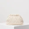 Crochet Gathered Clutch Bag