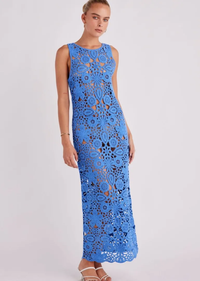 Crochet Maxi Dress Tala