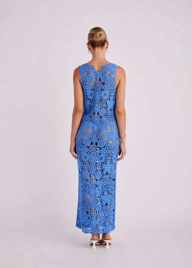 Crochet Maxi Dress Tala