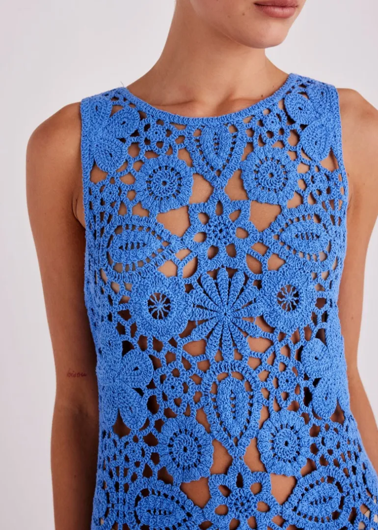 Crochet Maxi Dress Tala