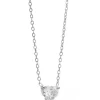 Diamente Heart Pendant Necklace