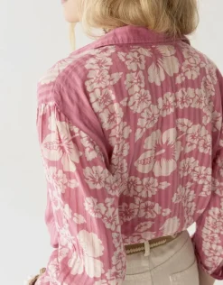 Embroidered Blouse Pink Floyd