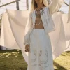 Embroidered Maxi Skirt Luisa
