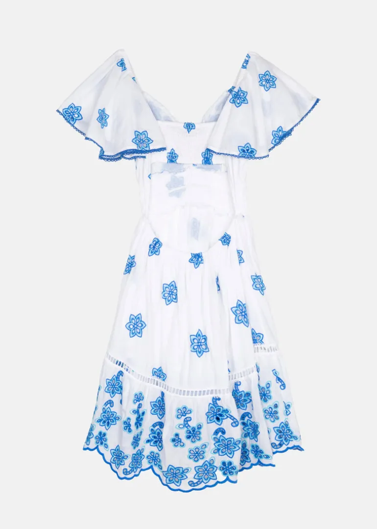Embroidered Mini Dress Crete
