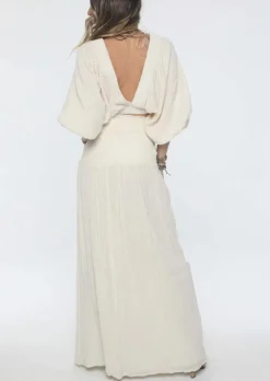 Exile Maxi Skirt in Cotton Gauze
