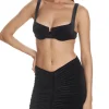 Geraldina Skirt in Black Velvet