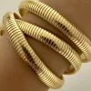 Gold Elastic Bangle