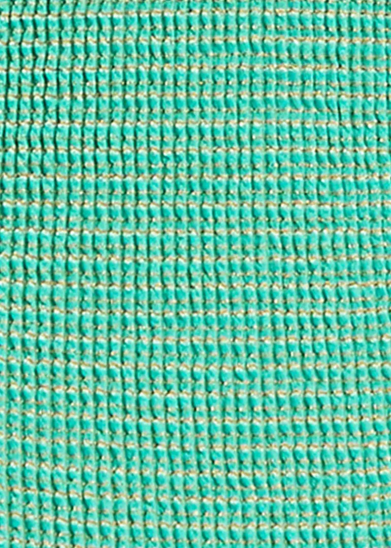 Gracie Balconette in Lagoon Lurex