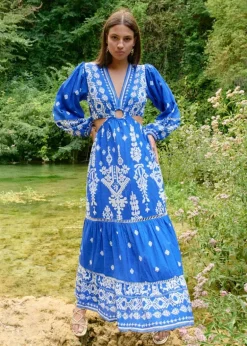 Greece Maxi Cut Out Dress