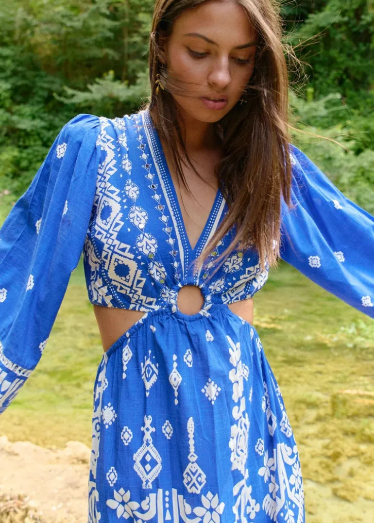 Greece Maxi Cut Out Dress