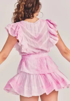 Gwen Ruffle Mini Dress