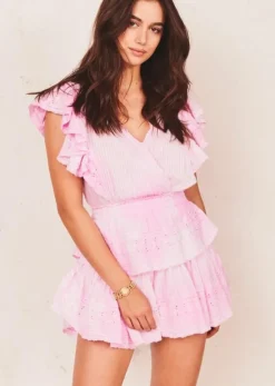Gwen Ruffle Mini Dress
