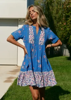 Hailee Print Summer Mini Dress