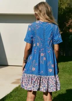 Hailee Print Summer Mini Dress