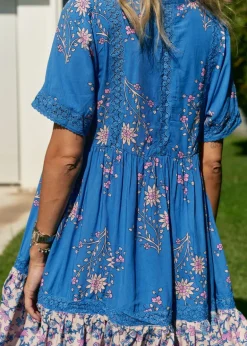 Hailee Print Summer Mini Dress