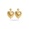 Heart Drop Earrings