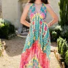 Ipanema Aqua Maxi Dress