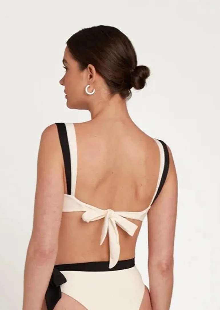 Ivory Cannes Bikini Top