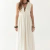 Ivory Maxi Dress Amandine