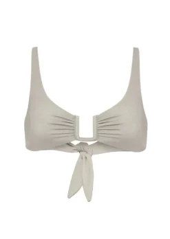Ivory Palma Bikini Top