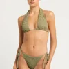 Jean Triangle in Sage Tiger