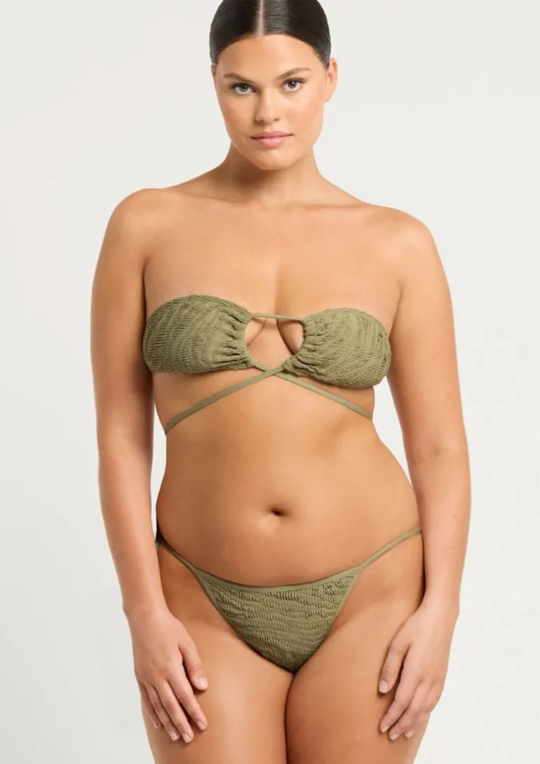 Jean Triangle in Sage Tiger
