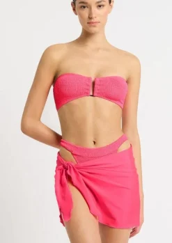 Jinx Sarong in Neon Azalea
