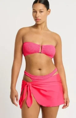 Jinx Sarong in Neon Azalea