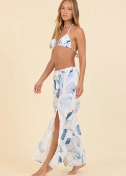La Mer Seashell Printed Pants
