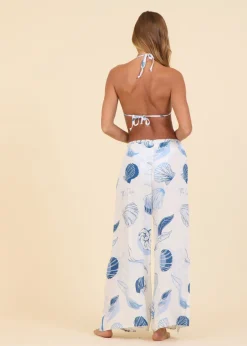 La Mer Seashell Printed Pants