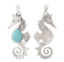 Large Seahorse Pendant